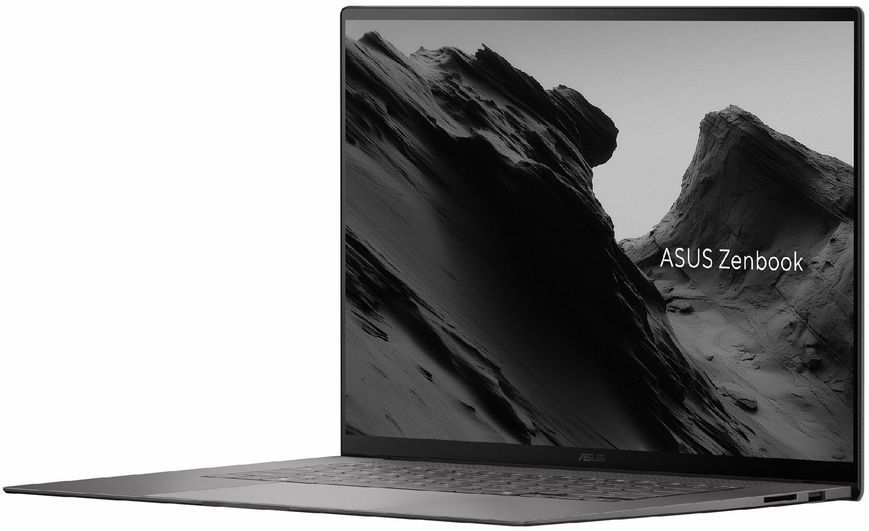 Ноутбук ASUS Zenbook S16 (UM5606GA-SS062W), 16" / OLED / 120Hz / Ryzen AI 7 445 / RAM 32GB / SSD 1TB / Windows 11 Home / Сірий