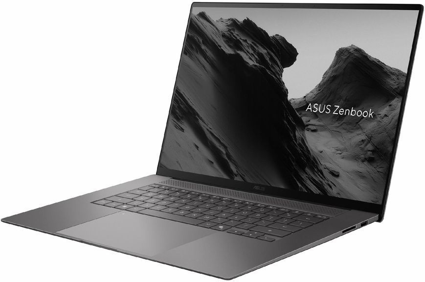 Ноутбук ASUS Zenbook S16 (UM5606GA-SS062W), 16" / OLED / 120Hz / Ryzen AI 7 445 / RAM 32GB / SSD 1TB / Windows 11 Home / Сірий