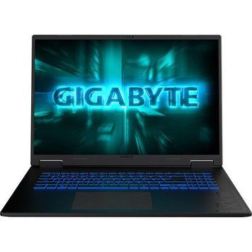 Ноутбук GIGABYTE A18 3VH (GIGABYTE GAMING A18 3VHK3DEC64SH), AMD Ryzen 7 260 / 18&Prime; / Touch / 165 Гц / RAM 16 ГБ DDR5 / SSD 1 ТБ / RTX 5060 / Без ОС / Чорний