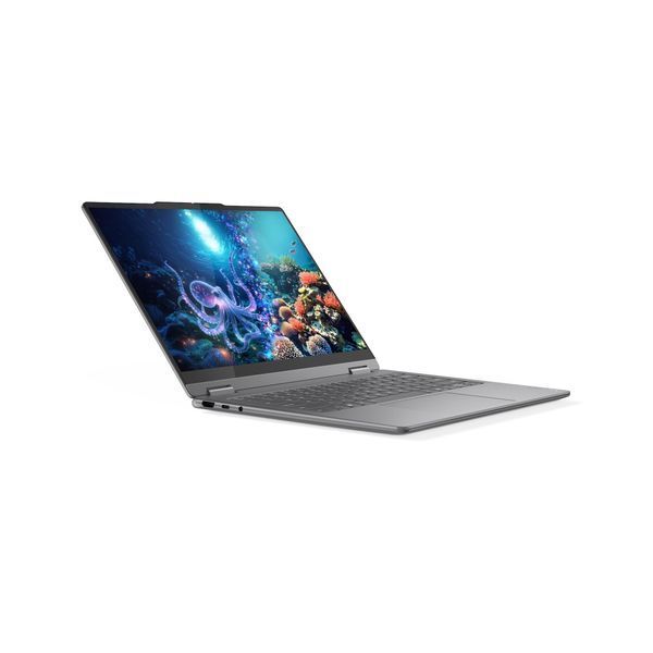 Ноутбук LENOVO Yoga 7 2-в-1 14ILL10 (83JQ004FPB), 14" / OLED / Intel Core Ultra 7-256V / RAM16 ГБ / SSD 512 ГБ / Windows 11 Home / Сірий