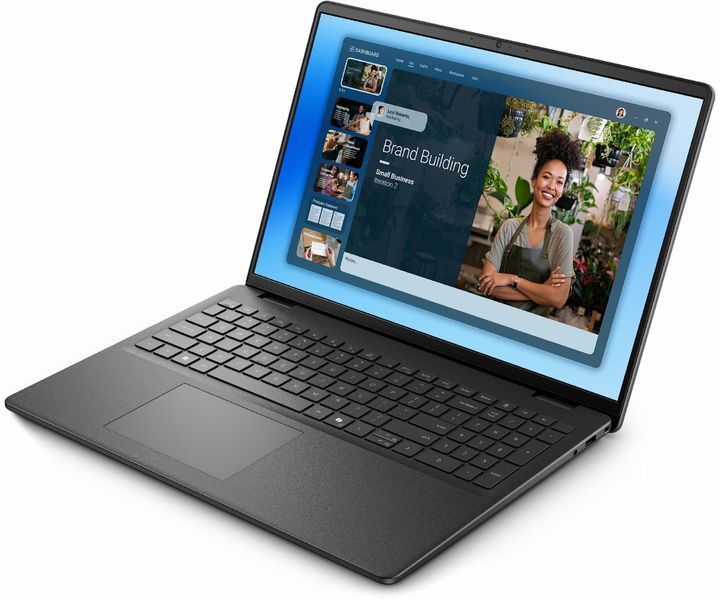 Ноутбук Dell DC16250 (DC16250_RPLU-R_012_WIN_NBD-05), Intel Core 5 120U / 16" / RAM 16 ГБ DDR5 / SSD 512 ГБ / Intel Graphics / Windows 11 Pro / Чорний