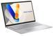 Ноутбук ASUS VivoBook 17 X1704VA (90NB13X1-M008N0), Core 5 120U / 17.3&Prime; / RAM 16 ГБ / 512 ГБ / Windows 11 Home / Сріблястий