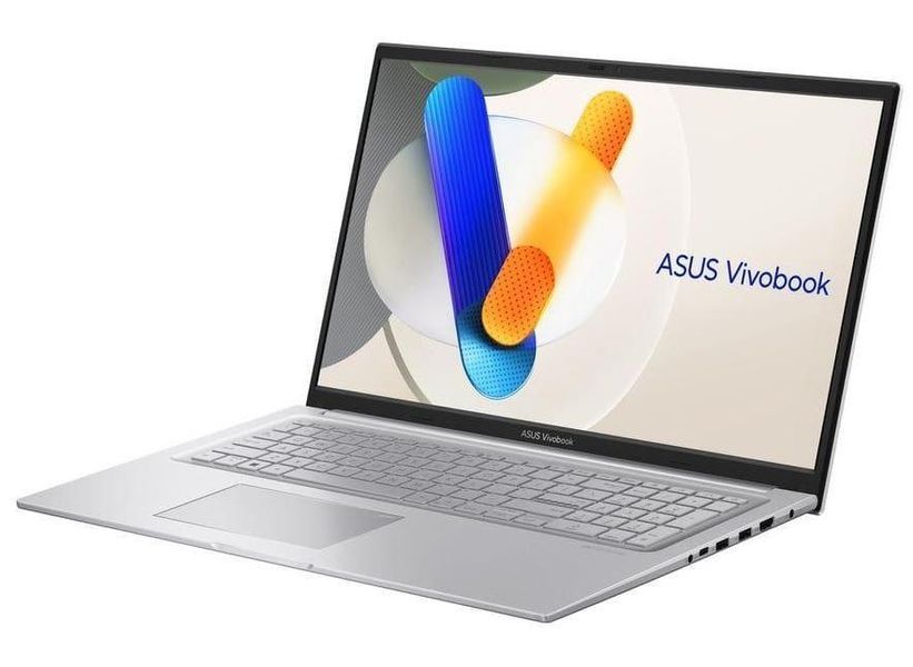 Ноутбук ASUS VivoBook 17 X1704VA (90NB13X1-M008N0), Core 5 120U / 17.3&Prime; / RAM 16 ГБ / 512 ГБ / Windows 11 Home / Сріблястий