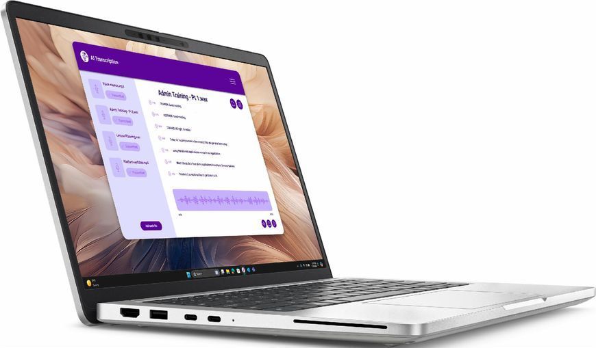 Ноутбук DELL Pro 13 Plus (BTO212), Intel Core Ultra 7 266V / 13.3" / RAM 16 ГБ LPDDR5X / SSD 512 ГБ / Intel Arc Graphics 140V / 5G / Windows 11 Pro / Сірий