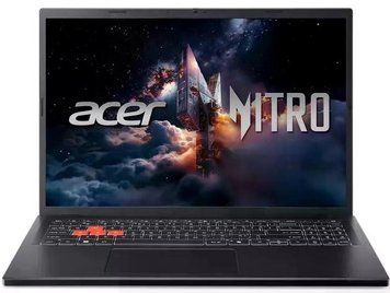 Ноутбук Acer Nitro Lite 16 NL16-71G-54B1 (NH.DAAEX.006), Intel Core i5-13420H / 16&Prime; / 165 Гц / RAM 16 ГБ / SSD 512 ГБ / GeForce RTX 3050 / Без ОС / Чорний