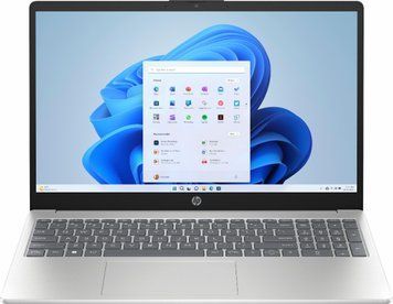 Ноутбук HP 15 (CX4P2EA), AMD Ryzen 7 7730U / 15.6" / RAM 16 ГБ DDR4 / SSD 512 ГБ / AMD Radeon Graphics / Windows 11 Home / Сріблястий
