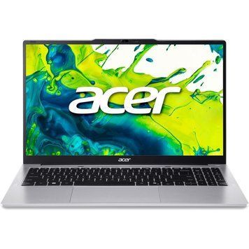 Ноутбук Acer Aspire Go 15 (NX.JSVEX.015), Intel Core 7 150U / 15.6" / RAM 32 ГБ DDR4 / SSD 1 ТБ / Intel Graphics / Без ОС / Сріблястий