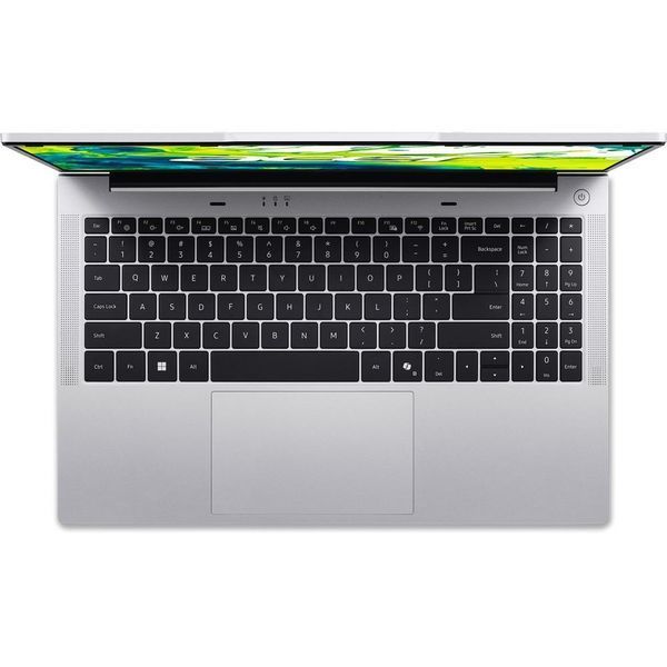Ноутбук Acer Aspire Go 15 (NX.JSVEX.015), Intel Core 7 150U / 15.6" / RAM 32 ГБ DDR4 / SSD 1 ТБ / Intel Graphics / Без ОС / Сріблястий