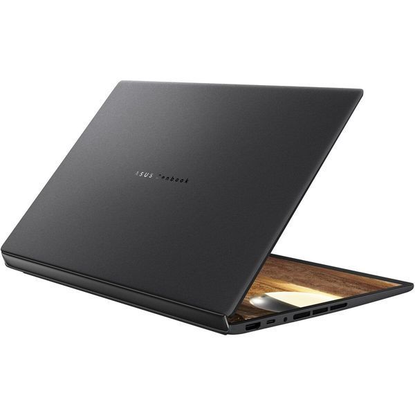 Ноутбук Asus Zenbook Duo (90NB16V1-M00YM0), Intel Core Ultra X9 378H / 14" / OLED / 144 Гц / Touch / RAM 32 ГБ LPDDR5X / SSD 2 ТБ / Intel Arc Graphics / Windows 11 Pro / Сірий