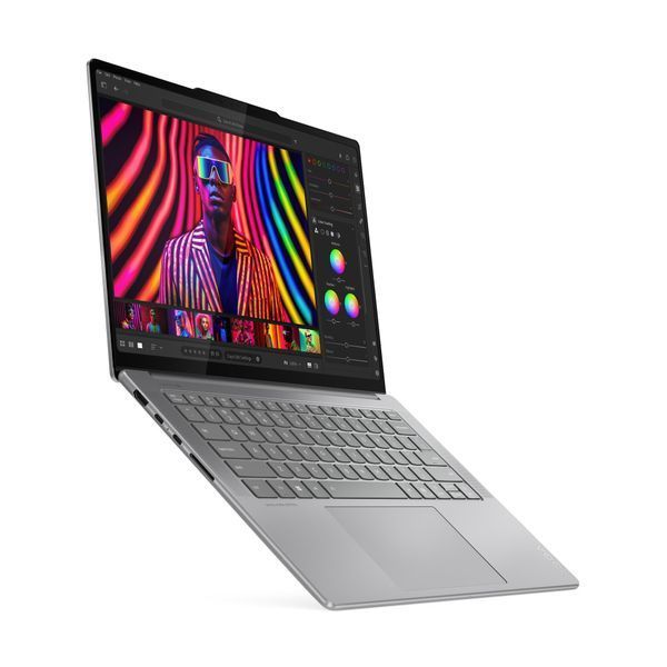 Ноутбук Lenovo Yoga Pro 7 14IAH10 (83KF0043RM), Intel Core Ultra 7 255H / 14,5" / OLED / 120 Гц / RAM 32 ГБ LPDDR5X / SSD 1 ТБ / Intel Arc 140T / Win 11 Home / Сірий