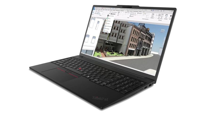Ноутбук Lenovo ThinkPad P16s Gen 5 (21XGHGSVUPB), AMD Ryzen AI 7 PRO 450 / 16" / RAM 32 ГБ LPDDR5X / SSD 4 ТБ / AMD Radeon 860M + RTX PRO 1000 / Windows 11 Pro / Чорний
