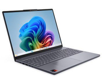 Ноутбук Lenovo IdeaPad Slim 3 (83N30097RM), Qualcomm Snapdragon X X1-26-100 / 15.3" / RAM 8 ГБ LPDDR5x / SSD 512 ГБ / Qualcomm Adreno / Windows 11 Home / Сірий