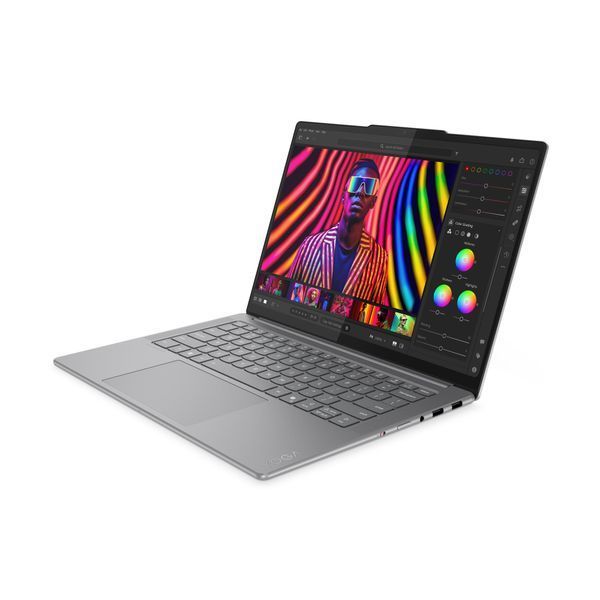 Ноутбук Lenovo Yoga Pro 7 14IAH10 (83KF0044RM), Intel Core Ultra 7 255H / 14,5" / OLED / 120 Гц / RAM 32 ГБ LPDDR5X / SSD 1 ТБ / Intel Arc 140T / Windows 11 Pro / Сірий