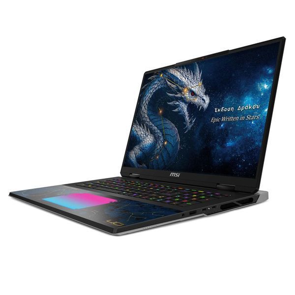 Ноутбук MSI Titan 18 HX Dragon Edition (B14WFK-822PL), Intel Core Ultra 9 290HX / 18" / Mini-LED / 240 Гц / RAM 96 ГБ DDR5 / SSD 4 ТБ / RTX 5090 / Windows 11 Pro / Чорний