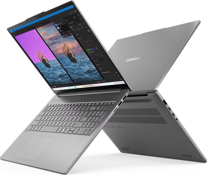 Ноутбук LENOVO IdeaPad Slim 5 16AHP10 (83HW0021PB), 16" / IPS / AMD Ryzen 7 8845HS / RAM 24 ГБ / SSD 512 ГБ / Windows 11 Home / Сірий