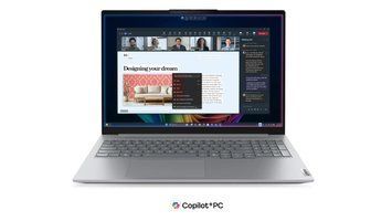 Ноутбук Lenovo ThinkBook 16 Gen 9 (21UR009FPB), Intel Core Ultra 7 355 / 16" / RAM 32 ГБ DDR5 / SSD 1 ТБ / Intel Graphics / Windows 11 Pro / Сірий