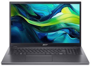 Ноутбук Acer Aspire 17 (NX.JHDEP.004), Intel Core i9-13900H / 17.3&Prime; / RAM 16 ГБ LPDDR5 / SSD 512 ГБ / Intel Iris Xe Graphics / Windows 11 Home / Темно-сірий