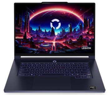 Ноутбук Lenovo Legion 7 (83V90016RM), AMD Ryzen Al Max+ 392 / 15.3" / OLED / 165 Гц / RAM 64 ГБ LPDDR5X / SSD 1 ТБ / AMD Radeon 8060S / Без ОС / Темно-синій