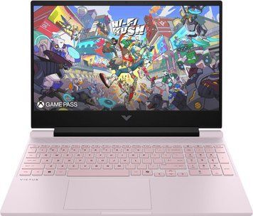 Ноутбук HP Victus 15 (DA3E0EA), Intel Core i7-13620H / 15.6" / 144 Гц / RAM 16 ГБ DDR5 / SSD 512 ГБ / Intel UHD Graphics + RTX 5060 / Windows 11 Home / Рожевий