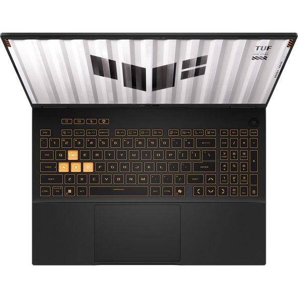 Ноутбук ASUS TUF Gaming F16 (FX608JMI-TU270), Intel Core i5-14450HX / 16&Prime; / 165 Гц / RAM 16 ГБ DDR5 / SSD 512 ГБ / RTX 5060 / Без ОС / Темно-сірий