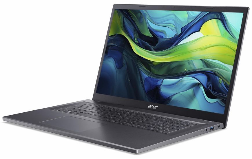 Ноутбук Acer Aspire 17 (NX.JHDEP.004), Intel Core i9-13900H / 17.3&Prime; / RAM 16 ГБ LPDDR5 / SSD 512 ГБ / Intel Iris Xe Graphics / Windows 11 Home / Темно-сірий