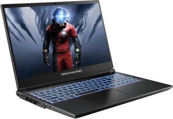 Ноутбук DREAM MACHINES RG5060-15PL22 (e2461934), Intel Core i7-14700HX / 15.6" / 144 Гц / RAM 32 ГБ DDR5 / SSD 2 ТБ / Intel UHD Graphics + RTX 5060 / Без ОС / Чорний