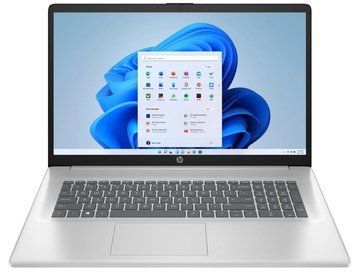 Ноутбук HP 17 (CX4R9EA), AMD Ryzen 7 7730U / 17.3&Prime; / RAM 16 ГБ DDR4 / SSD 512 ГБ / Radeon Graphics / Windows 11 Home / Сірий