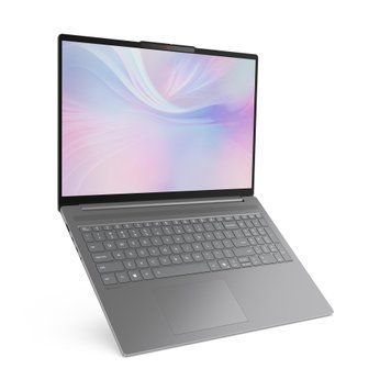 Ноутбук Lenovo IdeaPad Slim 5 16AHp10, (83HW001RRM) 16" / AMD Ryzen 7 8845HS / RAM 16 ГБ / SSD 1 ТБ / Radeon 780M / Без ОС / сірий