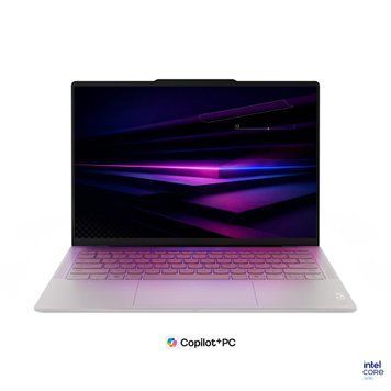 Ноутбук Lenovo Yoga Slim 7 Ultra 14 (83QK0040RM), Intel Core Ultra 7 355 / 14&Prime; / OLED / 120 Гц / RAM 32 ГБ LPDDR5X / SSD 1 ТБ / Intel UHD Graphics / Windows 11 Home / Сірий