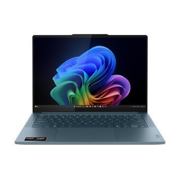 Ноутбук LENOVO Yoga Slim 7 14AKP10 (83JY006KPB), 14" / OLED / Ryzen AI 5 340 / RAM 16 ГБ / SSD 1 ТБ / Windows 11 Home/ Синій