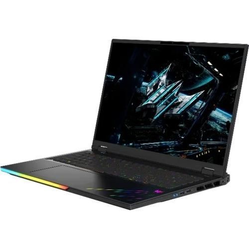 Ноутбук Acer Predator Helios 18 AI PH18-73 (NH.QVYEX.005), Intel Core Ultra 9 275HX / 18" / Mini LED / 250 Гц / RAM 32 ГБ DDR5 / SSD 2 ТБ / GeForce RTX 5080 / Windows 11 Home / Чорний