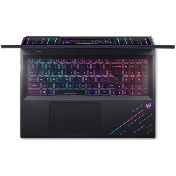 Ноутбук Acer Predator Helios 18 AI PH18-73 (NH.QVYEX.005), Intel Core Ultra 9 275HX / 18" / Mini LED / 250 Гц / RAM 32 ГБ DDR5 / SSD 2 ТБ / GeForce RTX 5080 / Windows 11 Home / Чорний