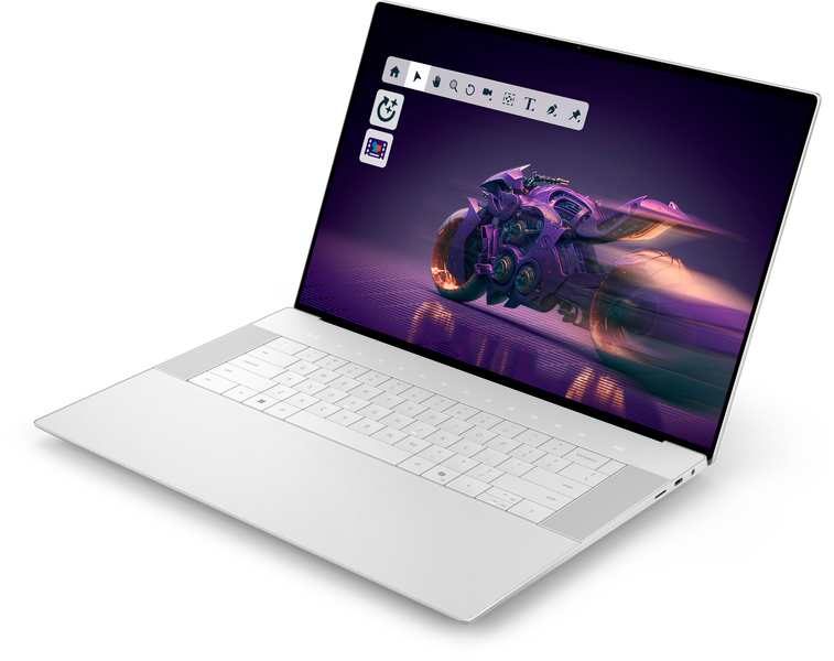 Ноутбук Dell 16 Premium DA16250 (DA16250_ARLH_008), Intel Core Ultra 9 285H / 16,3&Prime; Touch / RAM 32 ГБ / SSD 1 ТБ / GeForce RTX 5060 8 ГБ / Windows 11 Pro / Сріблястий