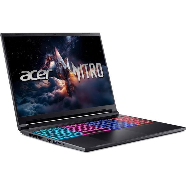 Ноутбук Acer Nitro V 16S ANV16S-71-91TC (NH.QXDEP.002), Core 9-270H / 16&Prime; / RAM 32 ГБ / SSD 1 ТБ / GeForce RTX 5070 / Windows 11 Home / Сірий