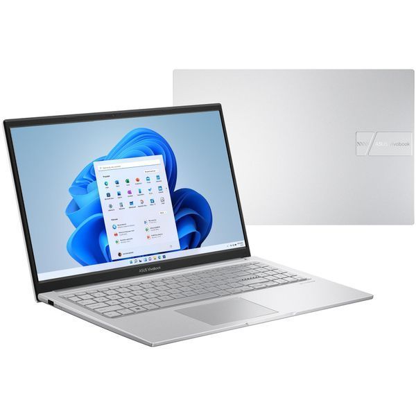 Ноутбук ASUS Vivobook 15 (X1504VA-BQ4286W), 15.6" / 1920 x 1080px / IPS / 60Hz / Core 5 120U / RAM 24 ГБ / SSD 512 ГБ / Windows 11 Home / Сірий