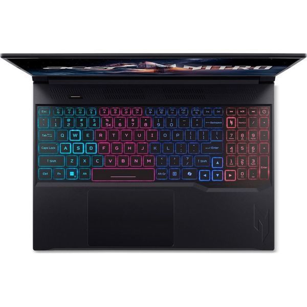 Ноутбук Acer Nitro V 16S ANV16S-71-91TC (NH.QXDEP.002), Core 9-270H / 16&Prime; / RAM 32 ГБ / SSD 1 ТБ / GeForce RTX 5070 / Windows 11 Home / Сірий