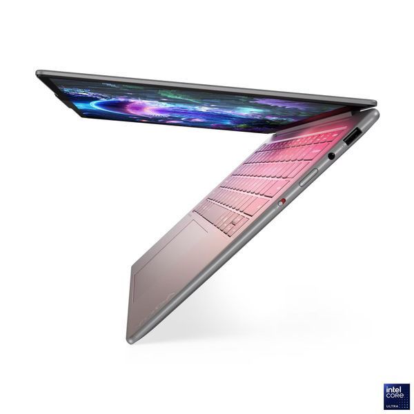 Ноутбук LENOVO Yoga Slim 7 14ILL10 (83JX004JPB), 14" / OLED / Intel Core Ultra 5-226V / RAM 16GB / SSD 512GB / Windows 11 Home / Сірий
