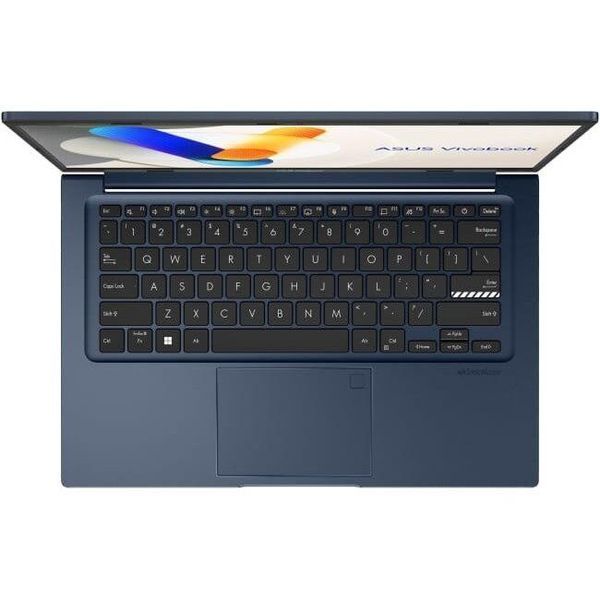 Ноутбук ASUS Vivobook 14 (90NB17J1-M002U0), Intel Core 7 350 / 14" / RAM 16 ГБ DDR5 / SSD 512 ГБ / Intel Graphics / Windows 11 Home / Синій