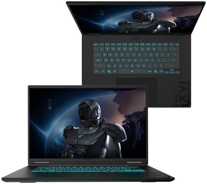 Ноутбук GIGABYTE Gaming A16 (3VHK3EEC93SH), AMD Ryzen 7 260 / 16" / 165 Гц / RAM 16 ГБ DDR5 / SSD 512 ГБ / AMD Radeon 780M + RTX 5060 / Windows 11 Home / Чорний