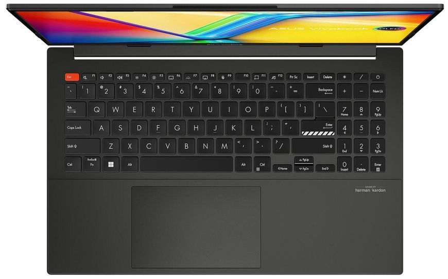 Ноутбук ASUS VivoBook S15 (K5504VN-BN040W), Intel Core i5-13500H / 15.6" / RAM 16 ГБ LPDDR5 / SSD 512 ГБ / Intel Iris Xe Graphics + Arc A350M / Windows 11 Home / Чорний