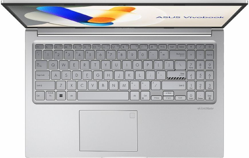Ноутбук ASUS Vivobook 15 (X1504VA-BQ4286W), 15.6" / 1920 x 1080px / IPS / 60Hz / Core 5 120U / RAM 24 ГБ / SSD 512 ГБ / Windows 11 Home / Сірий