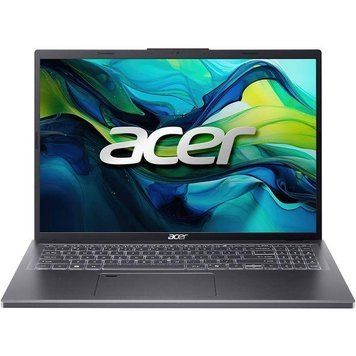 Ноутбук Acer Aspire A16-71M (NX.JEKEX.001), Intel Core Ultra 7 155U / 16&Prime; / RAM 16 ГБ / SSD 1 ТБ / Без ОС / Steel Gray