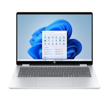 Ноутбук 2-в-1 HP OmniBook 5 Flip 14-fp0220nw (C1LU5EA), Intel Core Core 5 120U / 14" / Touch / RAM 16 ГБ LPDDR5 / SSD 512 ГБ / Intel Graphics / Windows 11 Home / Сірий