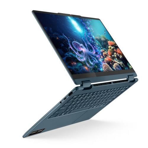 Ноутбук Lenovo Yoga 7 (199272134220), AMD Ryzen AI 5 340 / 14&Prime; / RAM 16 ГБ / SSD 512 ГБ / Windows 11 Home / Tidal Teal
