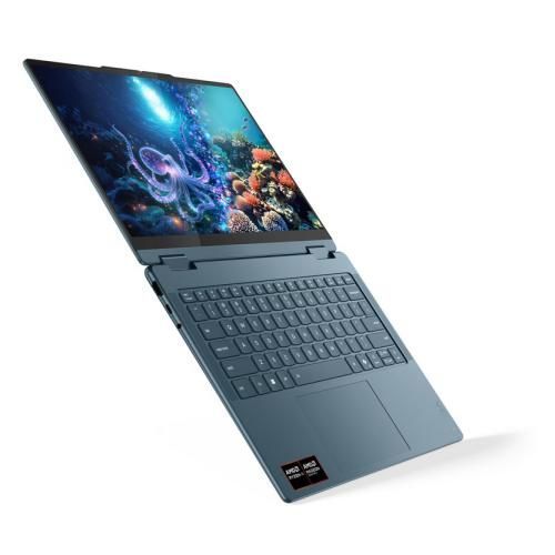 Ноутбук Lenovo Yoga 7 (199272134220), AMD Ryzen AI 5 340 / 14&Prime; / RAM 16 ГБ / SSD 512 ГБ / Windows 11 Home / Tidal Teal