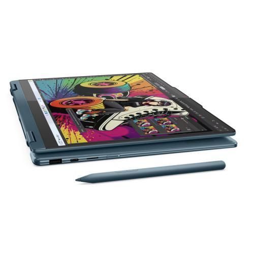 Ноутбук Lenovo Yoga 7 (199272134220), AMD Ryzen AI 5 340 / 14&Prime; / RAM 16 ГБ / SSD 512 ГБ / Windows 11 Home / Tidal Teal