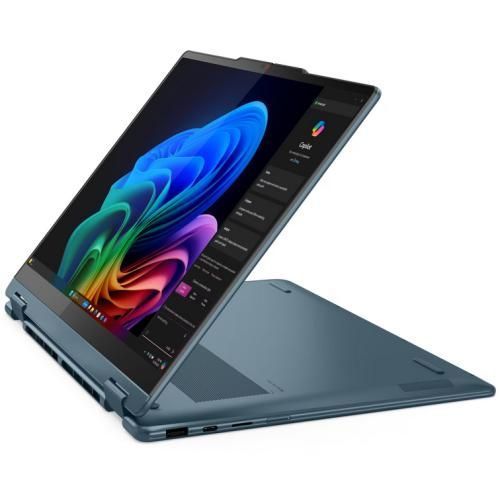 Ноутбук Lenovo Yoga 7 (199272134220), AMD Ryzen AI 5 340 / 14&Prime; / RAM 16 ГБ / SSD 512 ГБ / Windows 11 Home / Tidal Teal
