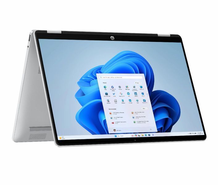 Ноутбук 2-в-1 HP OmniBook 5 Flip 14-fp0220nw (C1LU5EA), Intel Core Core 5 120U / 14" / Touch / RAM 16 ГБ LPDDR5 / SSD 512 ГБ / Intel Graphics / Windows 11 Home / Сірий