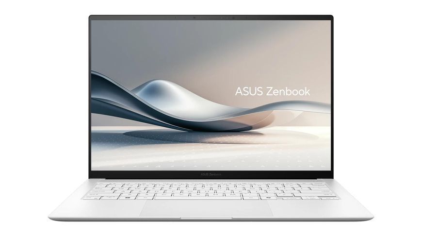 Ноутбук Asus Zenbook S 14 (UX5406SA-QJ502W), Intel Core Ultra 7 256V / 14" / OLED / RAM 16 ГБ LPDDR5X / SSD 512 ГБ / Intel Arc Graphics 140V / Windows 11 Home / Білий