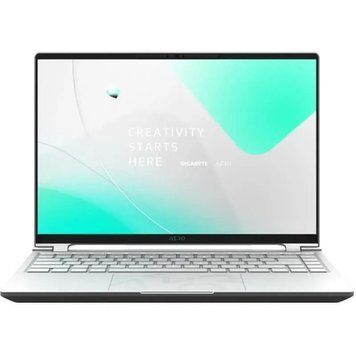 Ігровий ноутбук Gigabyte AERO 14 OLED, (BMF-H2EEBB3SH) Intel Core i7-13620H / RAM 16 ГБ / SSD 512 ГБ / RTX 4050 / Windows 11 Home / сріблястий